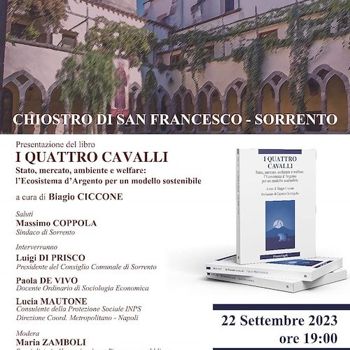 Locandina presentazione libro Sorrento