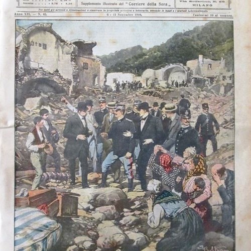 Il 24 ottobre 1910 una terribile alluvione portò morte e distruzione a Cetara