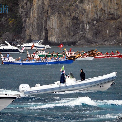 Il 5 giugno la Regata delle Antiche Repubbliche Marinare d'Italia torna ad Amalfi dopo 6 anni