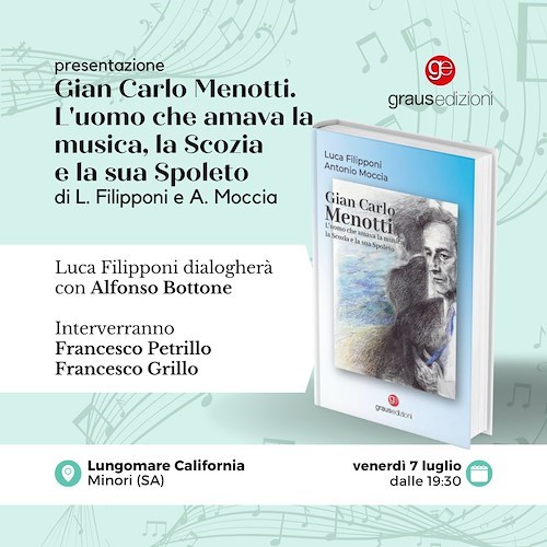 Il 7 luglio a Minori la “Fiera del Libro…in riva al mare” e “La Notte dei Festival” 