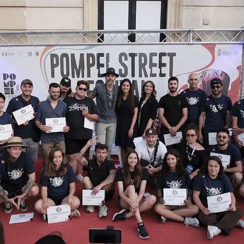 Il bilancio conclusivo del Pompei Street Festival premia gli organizzatori che registrano 20mila presenze