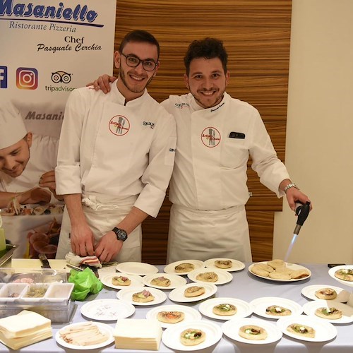 Il buon gusto trionfa alla IV edizione del Festival Artisti Del Gusto, tra i protagonisti Pasquale Cerchia di Maiori /FOTO