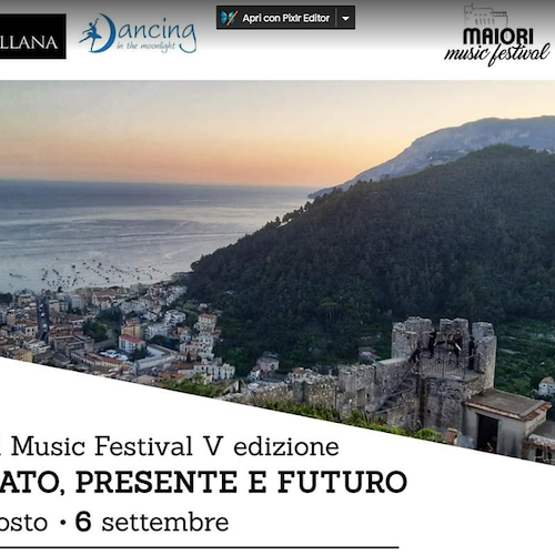 Il Covid non ferma il "Maiori Music Festival": dal 29 agosto parte la quinta edizione 