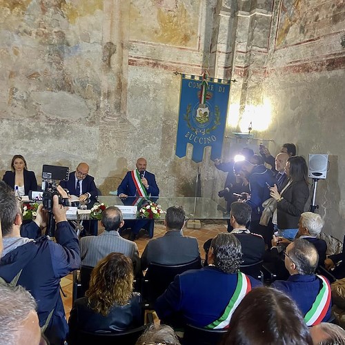 Il Ministro Sangiuliano a Buccino per la riapertura del Museo Archeologico Nazionale "Marcello Gigante" di Volcei