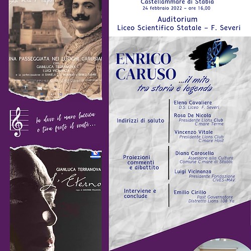 Il Museo Archeologico Virtuale di Ercolano celebra Enrico Caruso con tre appuntamenti culturali