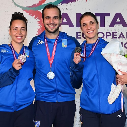 Il napoletano Luca Curatoli medaglia d’argento nella Sciabola Maschile Individuale agli Europei di Antalya