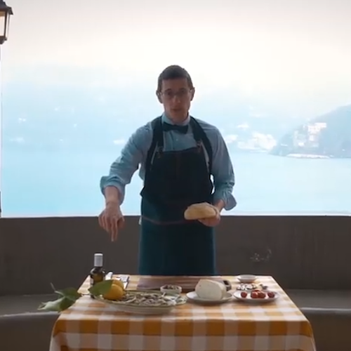 Il panino della Costa d'Amalfi, Daniele Reponi lo porta a “La Prova del Cuoco" [VIDEO]
