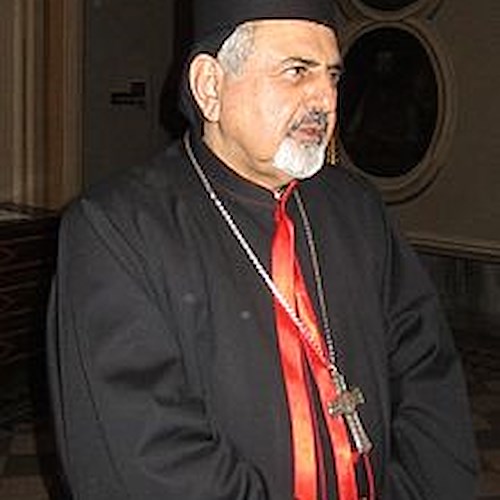 Il Patriarca di Antiochia in visita ad Amalfi. Ignazio Youssef III Younan sulla tomba di Sant'Andrea 