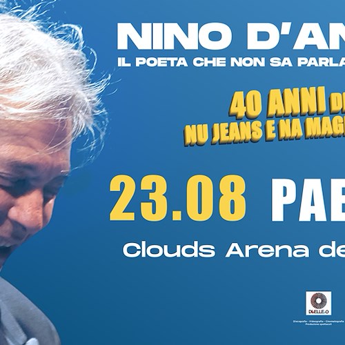 “Il poeta che non sa parlare”, Nino D’Angelo fa tappa a Paestum con il suo tour estivo