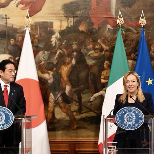 Il Presidente Meloni incontra il Primo Ministro Fumio Kishida, Italia e Giappone verso un partenariato strategico