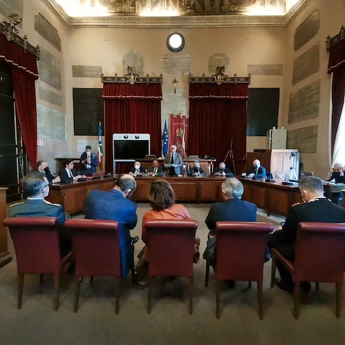 Il Presidente Nazionale ANSI Gaetano Ruocco al convegno in occasione dei 40 anni della Legge Rognoni - La Torre