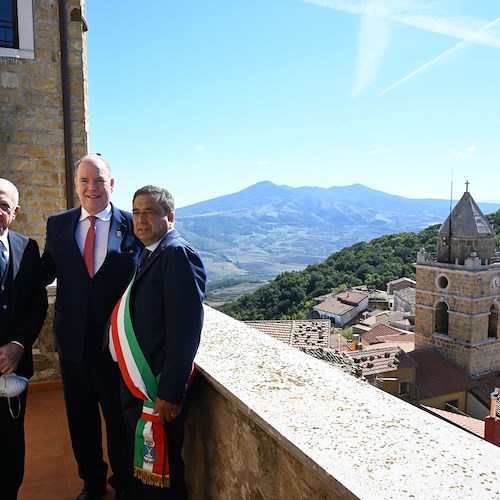 Il principe Alberto II di Monaco in visita a Monteverde: «Rafforzeremo sempre di più i nostri rapporti»