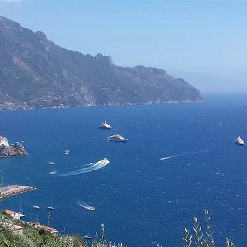 Il Rising Sun e l'Octopus in Costa d'Amalfi: in arrivo altri vip? /FOTO