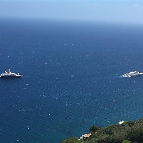 Il Rising Sun e l'Octopus in Costa d'Amalfi: in arrivo altri vip? /FOTO