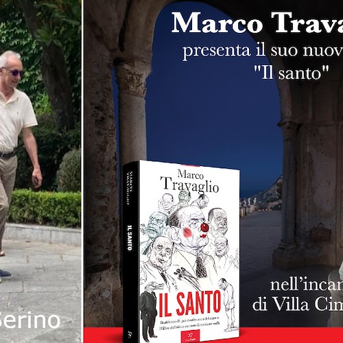 “Il Santo”, Marco Travaglio presenta il suo nuovo libro a Ravello a una settimana dall’uscita