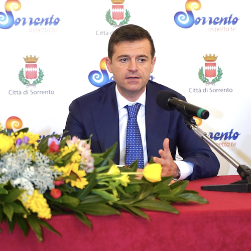 Il sindaco di Sorrento entra nel consiglio di distretto dell'Ente Idrico Campano