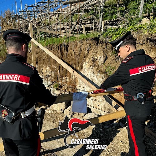 Illeciti ambientali e paesaggistici, 29 persone denunciate tra Amalfi e Tramonti