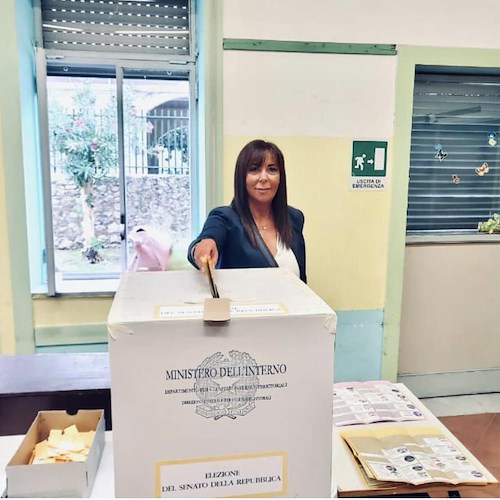 Imma Vietri batte Virginia Villani e Paola Lanzara nel collegio di Scafati (di cui fa parte anche la Costa d’Amalfi) e conquista la Camera
