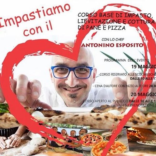 “Impastiamo con il cuore”, ragazzi italiani ed extracomunitari a lezione da Antonino Esposito 