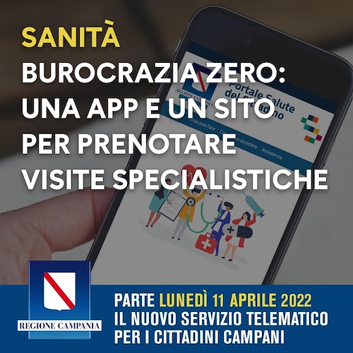 In Campania arriva l’app per prenotare visite specialistiche online 