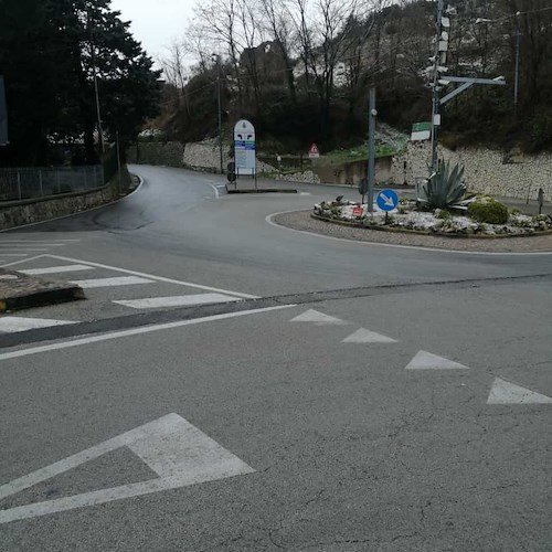 In Costa d'Amalfi ha smesso di nevicare, ripristinata viabilità al Valico di Chiunzi