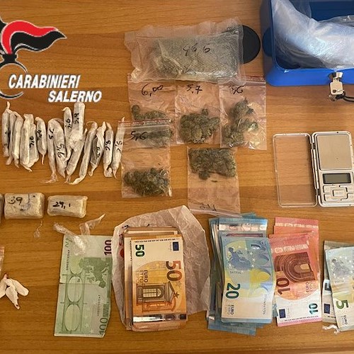 In vacanza in Cilento con la droga pronta da spacciare, 39enne arrestato a Centola