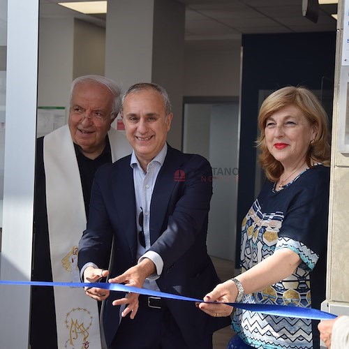 Inaugurato oggi a Maiori il nuovo centro diagnostico Synlab