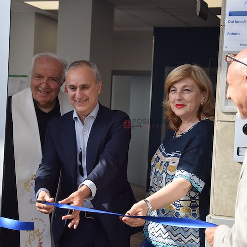 Inaugurato oggi a Maiori il nuovo centro diagnostico Synlab