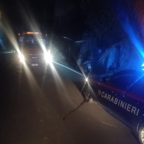 Incidente ad Amalfi sulla Statale 163 in località Vettica /foto