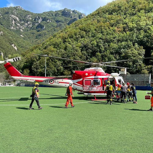 Incidente di Maiori, ancora gravi ma stabili le condizioni delle donne precipitate sotto la SS 163