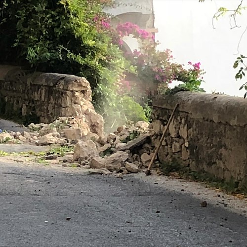 Incidente sull’Amalfitana provoca fuga di gas: strada chiusa a Vettica [FOTO]