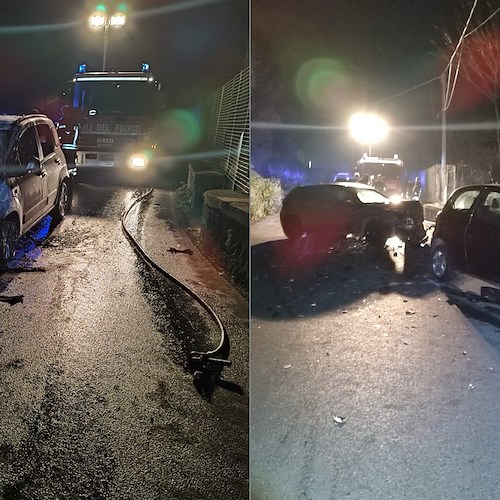 Incidente sulla SP2 al confine tra Maiori e Tramonti: tre giovani feriti
