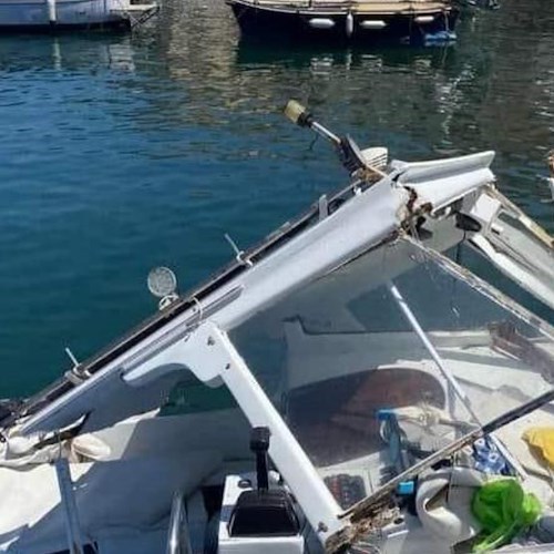 Incidente tra natanti<br />&copy; Area Marina Protetta Punta Campanella