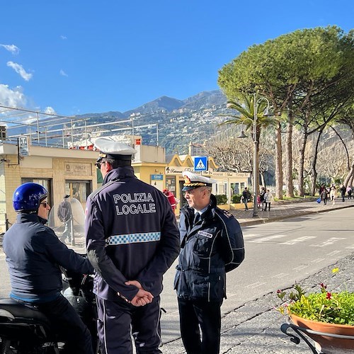 Intensificazione dei controlli su tutto il territorio da parte della Polizia Municipale “Costa d’Amalfi” /VIDEO