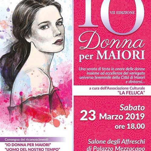 "Io Donna per Maiori", sabato 23 settima edizione