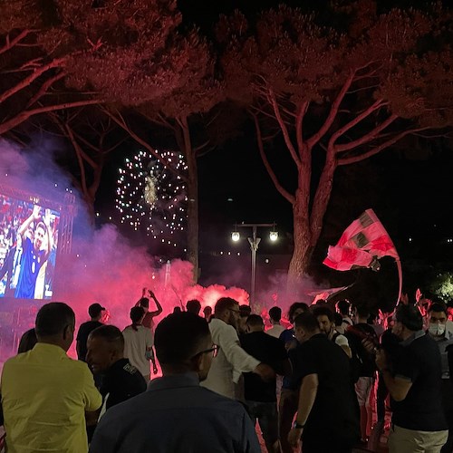 Italia Campione d'Europa: in Costa d'Amalfi feste in piazza per trionfo azzurro [FOTO-VIDEO]