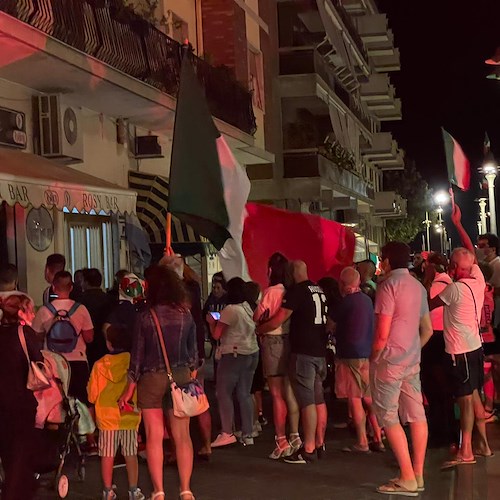 Italia Campione d'Europa: in Costa d'Amalfi feste in piazza per trionfo azzurro [FOTO-VIDEO]