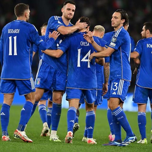 Italia-Macedonia del Nord 5-2. Un super Chiesa lancia gli azzurri verso gli Europei