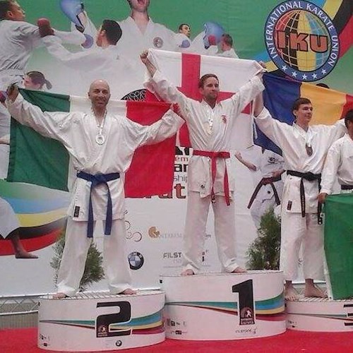 Karate, Alfonso Anastasio da Atrani vice campione d'Europa in Portogallo