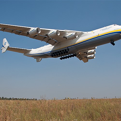 L'aereo più grande del mondo a Milano