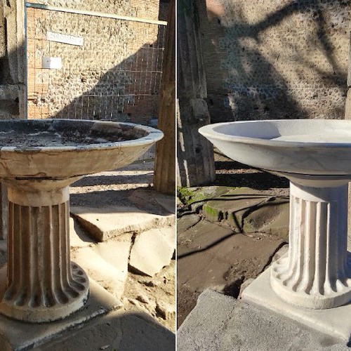 L’approvvigionamento idrico a Pompei e il progetto di restauro delle fontane antiche