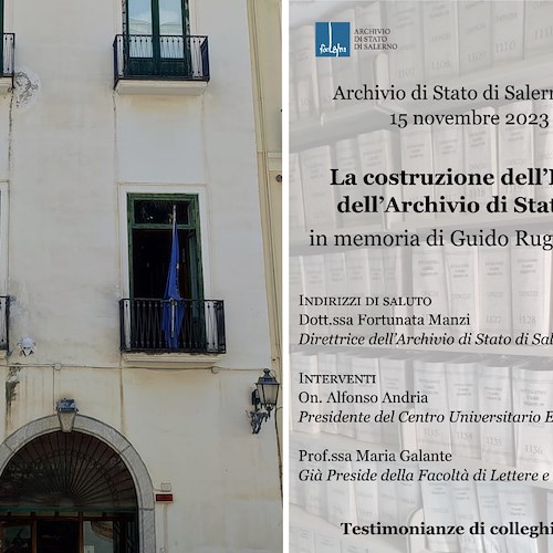 L’Archivio di Stato di Salerno ricorda Guido Ruggiero