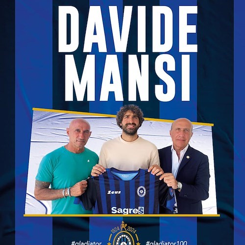 L’atranese Davide Mansi nuovo baluardo difensivo del “Gladiator 1924”