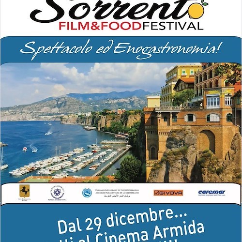 L'attore americano Daniel McVicar padrino del "Sorrento Film & Food Festival". Un premio a Enrico Vanzina