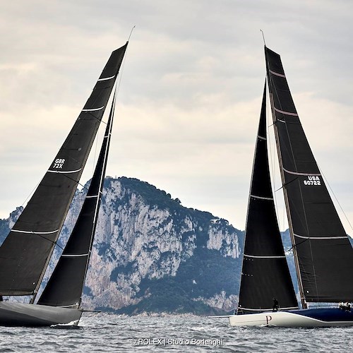 L'equipaggio del Jethou è il vincitore in tempo reale della Regata dei Tre Golfi