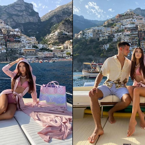 L'influencer Marinela Bezer sposa il suo amato Vlad in Costa Azzurra, due anni fa la vacanza a Positano
