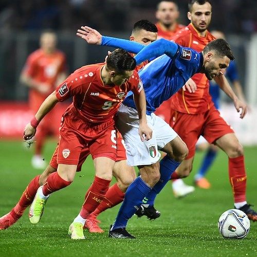 L'Italia campione d'Europa fuori dai Mondiali, Mancini: «Abbiamo fatto di tutto per vincere la partita, non lo meritavamo»