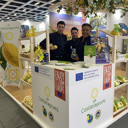 L'OP Costieragrumi porta il Limone IGP “Costa d’Amalfi” al Fruit Logistica 2023 di Berlino