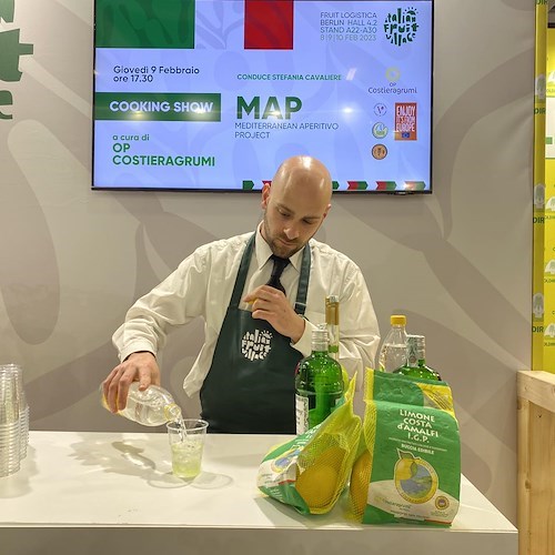 L'OP Costieragrumi porta il Limone IGP “Costa d’Amalfi” al Fruit Logistica 2023 di Berlino