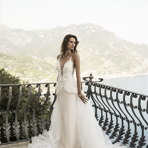 La bella Alane Souza vestita da sposa su "Belle Bridal Magazine". Gli scatti dalla Rondinaia che fu di Gore Vidal